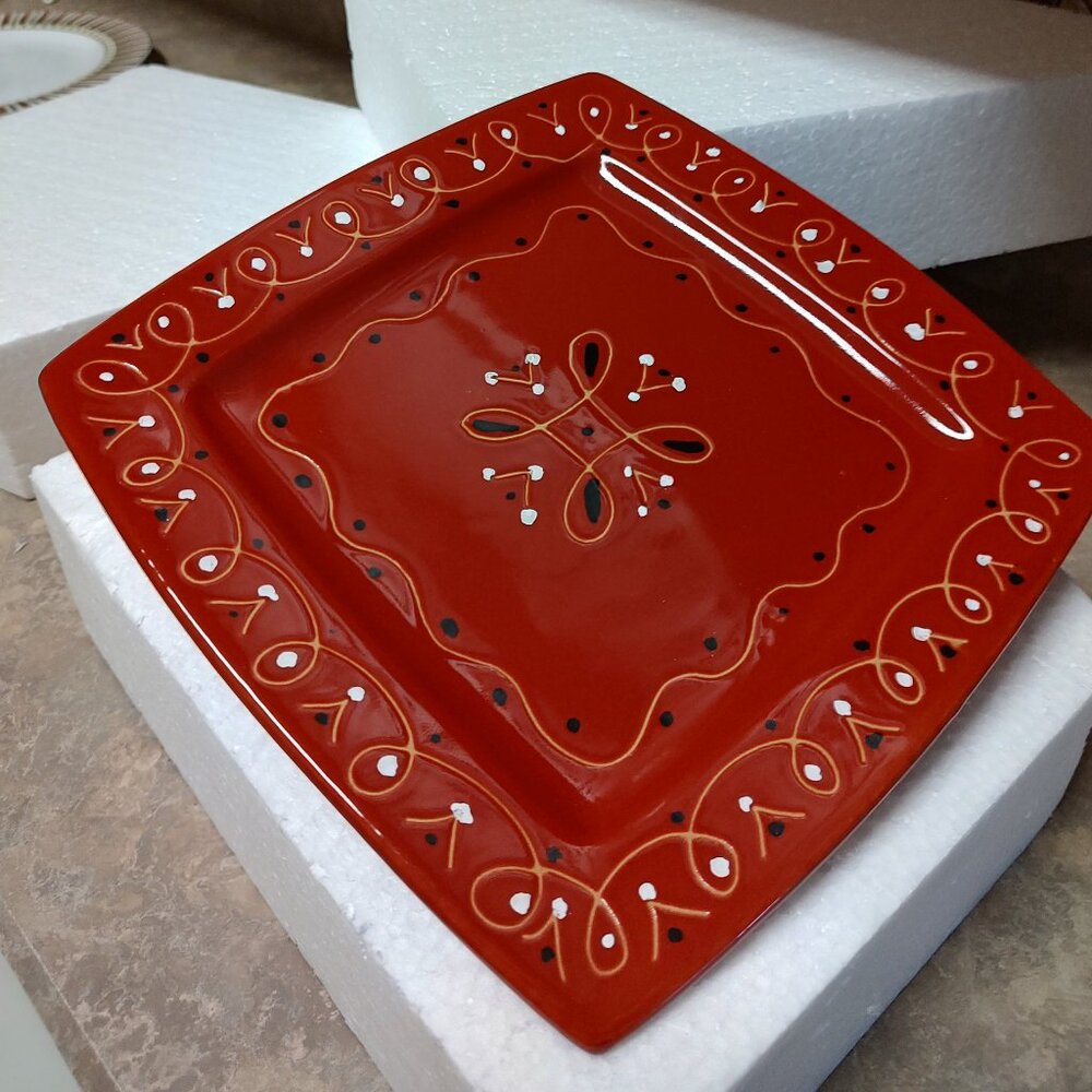 "DEKUTA" VINTAGE CANAPE PLATE